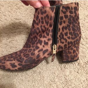 Leopard Booties